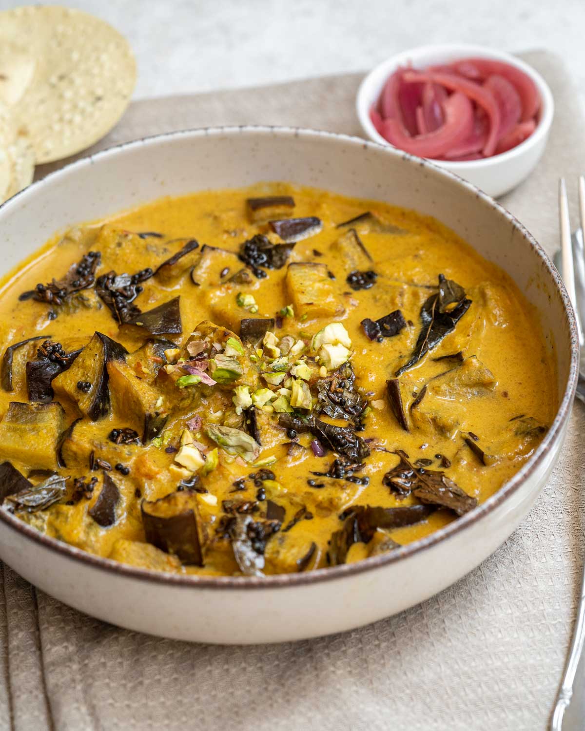 Aubergine Curry (Eggplant Curry) 